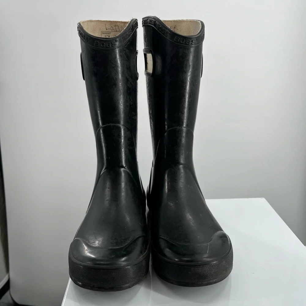 BOGS Solid Rain Boots Youth Size 2